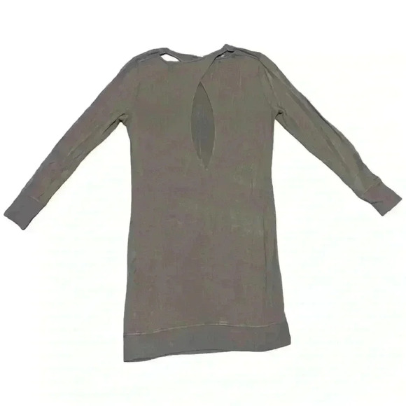 Athleta Nirvana Long Sleeve Open Back Dress Size Small - Picture 3 of 5